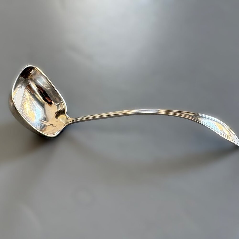 Sauce and/or Gravy Ladle Sterling Mary Clinton Pattern